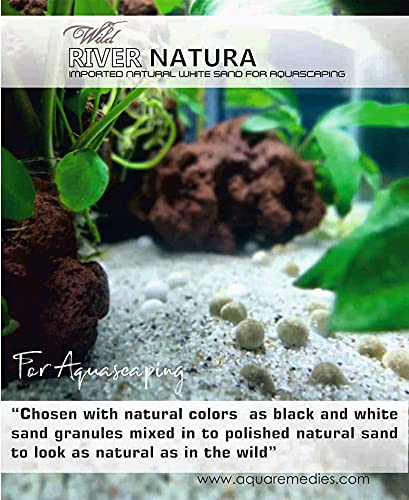 Aquatic Remedies River Natura Imported Natural White Sand for Aqua scaping