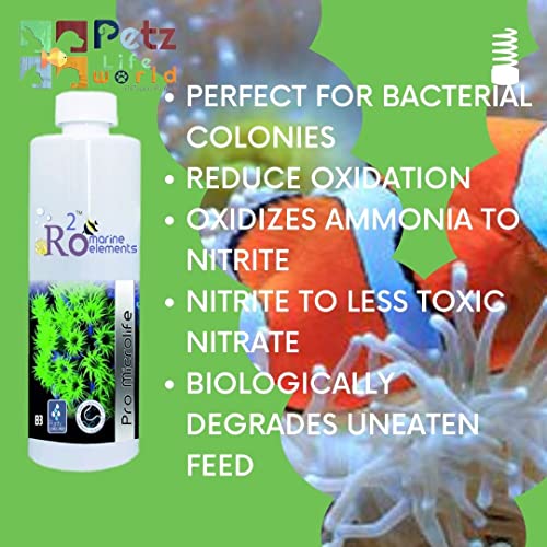 Aquatic Remedies R2O Pro MicroLife 500 ML | Beneficial Bacteria for Marine Salt Water Aquarium