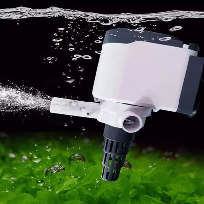 SOBO AQ Series Upgraded Version Aquarium White 3 in 1 Submersible Water Filter Pump Power Head