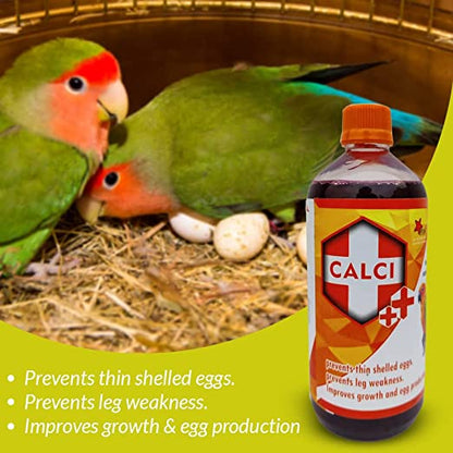 Star Farms Calci Plus+ Birds Health Supplements For Improve Growth And Egg Production - (500 ml)