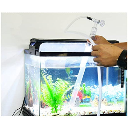 Jeneca Aquarium Fish Tank Manual Water Exchanger, Gravel Cleaner, Fish Waste Remover from Fish Tank Bottom AS-666B