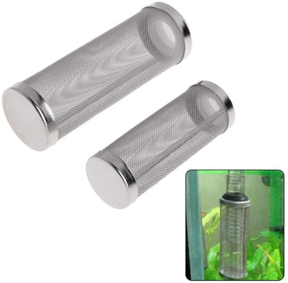 Aquarium Stainless Steel Shrimp Mesh Filter Guard - PetzLifeWorld