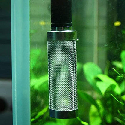 Aquarium Stainless Steel Shrimp Mesh Filter Guard - PetzLifeWorld