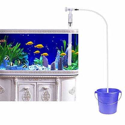 Jeneca Aquarium Fish Tank Manual Water Exchanger, Gravel Cleaner, Fish Waste Remover from Fish Tank Bottom AS-666B