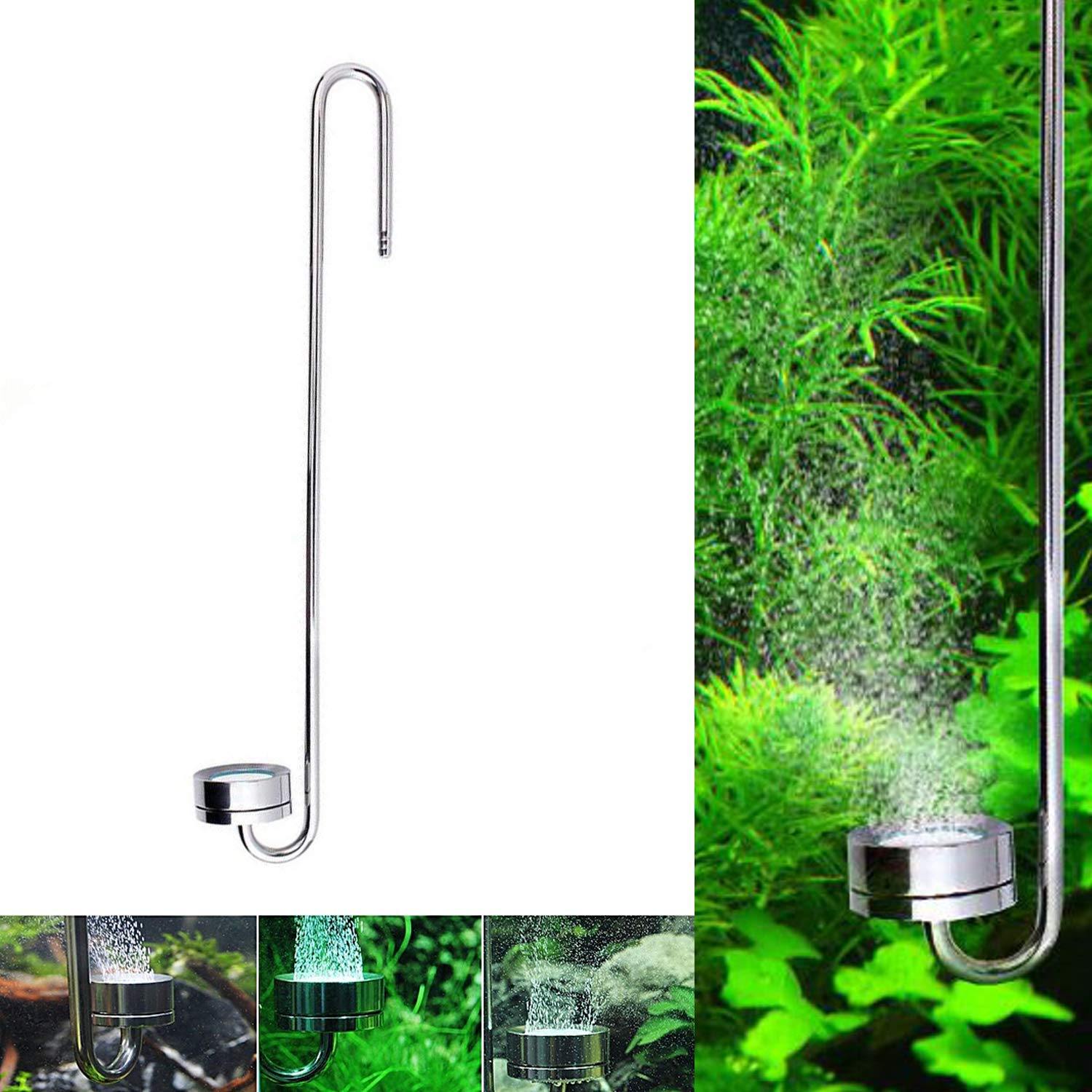 Aquarium 25/35/40cm Stainless Steel CO2 Diffuser For Aquarium Fish Tank - PetzLifeWorld