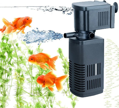 Bluepet Aquarium Fish Tank Internal Filter (BL-400F | 4W  | 400L/H)