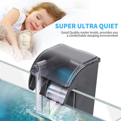 RS Electricals RS-1000 Aquarium Hang on Filter | Power: 2W | Flow: 600 L/H