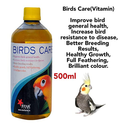 Star Farms Birds Care (Vitamin) Birds Health Supplement || 500 ml