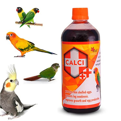 Star Farms Calci Plus+ Birds Health Supplements For Improve Growth And Egg Production - (500 ml)