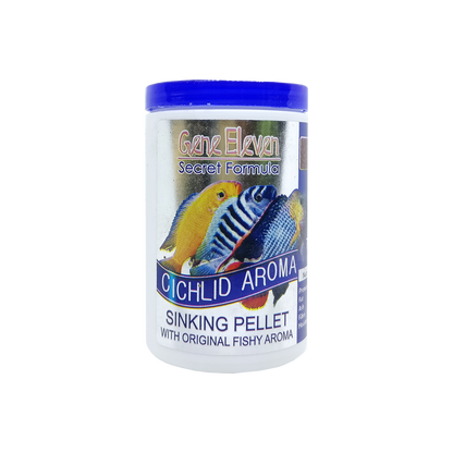 AQUATIC REMEDIES Gene Eleven Cichlid Aroma, 75G | Sinking Pellet with original fishy aroma - PetzLifeWorld