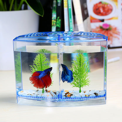 Petzlifeworld Acrylic Mini plastic Fish Tank /Betta / Fighter - PetzLifeWorld