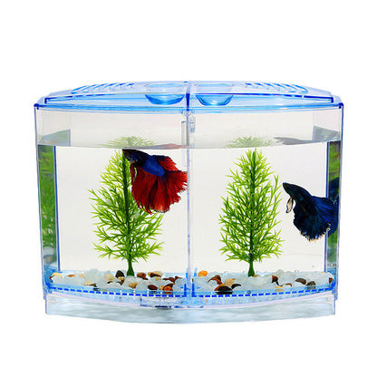 Petzlifeworld Acrylic Mini plastic Fish Tank /Betta / Fighter - PetzLifeWorld