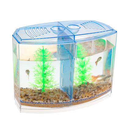 Petzlifeworld Acrylic Mini plastic Fish Tank /Betta / Fighter - PetzLifeWorld