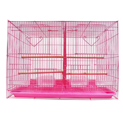 High Quality Powder Coated Rustproof 2 Feet Birds Partition Cage With Side Door Opening For Breeding Box - PetzLifeWorld