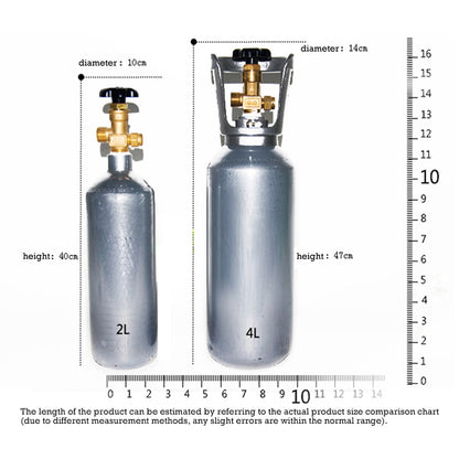 Aquarium Co2 with the Tread Size G5/8 for Planted Aquarium