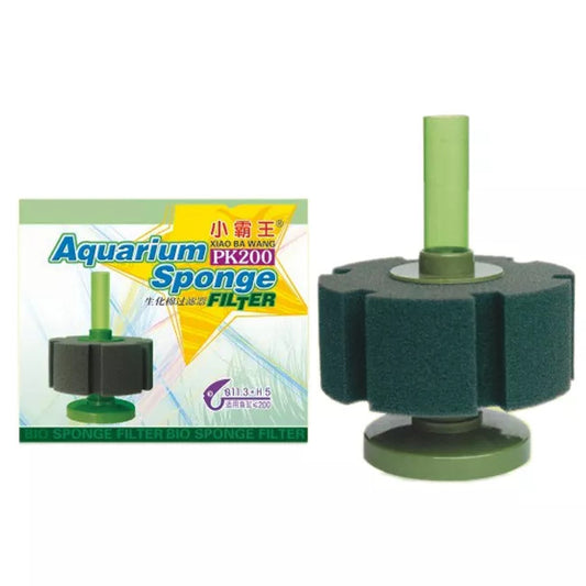 PK-200 Aquarium Black with Green PK Series Bio Sponge Filter for Aquarium Fish Tank