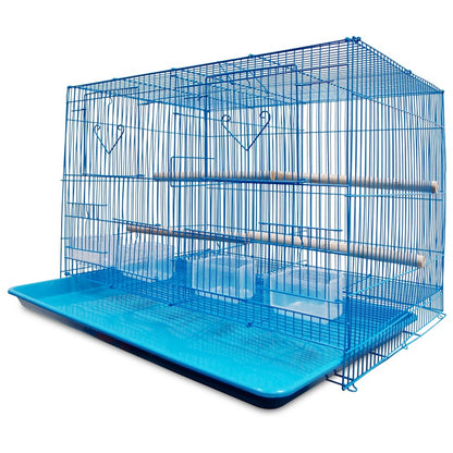 High Quality Powder Coated Rustproof 2 Feet Birds Partition Cage With Side Door Opening For Breeding Box - PetzLifeWorld