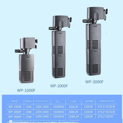 Sobo Aquarium Internal Filter (WP-1000F | 15W | 650L/H)