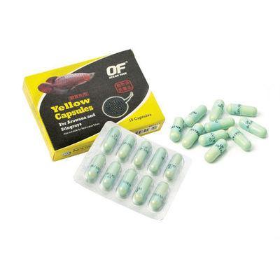 Ocean Free Yellow Capsules-10capsules | For Arowana or Stingray - PetzLifeWorld