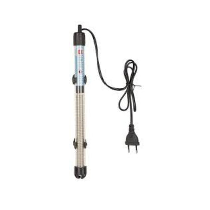 RS Electricals Glass Aquarium Submersible Heater for Aquarium Fish Tank with Free Sticker Thermometer (300 Watts)