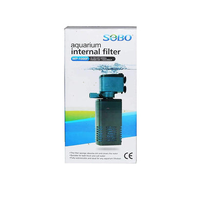 Sobo Aquarium Internal Filter (WP-1000F | 15W | 650L/H)