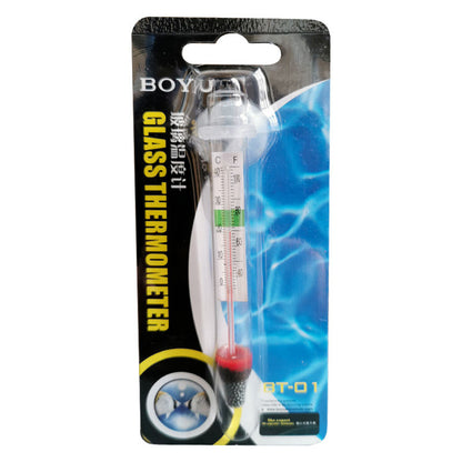 Boyu BT-01 Submersible Glass Thermometer For Aquarium Fish Tank