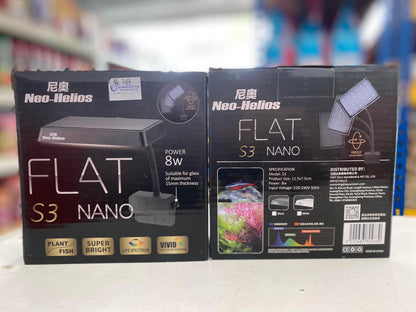 Neo Helios Flat Nano S3 Plus, Full Spectrum Planted Tank Aquarium Light