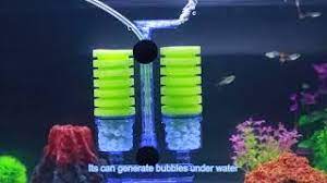 Aquatic Remedies NA-002 Aquarium Pump Operated Sponge Bio Filter with X-Lone Media & X-Bac Bacteria