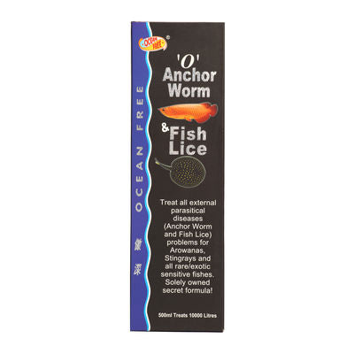 Ocean Free '0 'Anchor Worm & Fish Lice - Fish Treatment - PetzLifeWorld